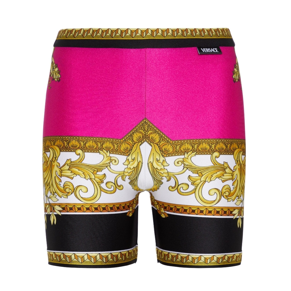 NWT Versace Renaissance Biker Short Size 44 Retails $375